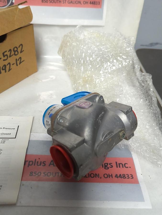 ASCO,K3A762T,2-WAY NORMALLY CLOSED SOLENOID GAS VALVE 1 INCH NPT NOS