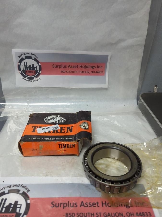TIMKEN,482, ROLLER BEARING CONE 2-3/4 INCH BORE NOS