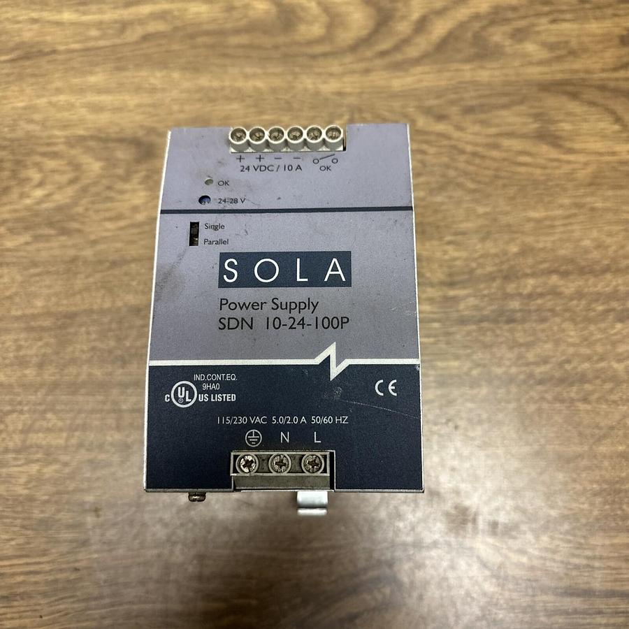 Used Sola,10-24-100P,Power Supply