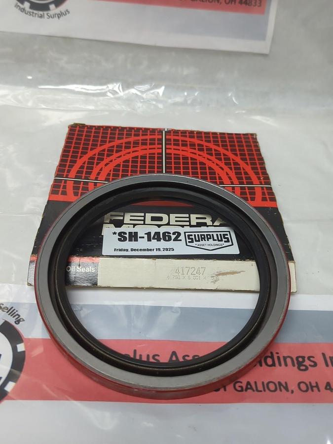 FEDERAL MOGUL,417247,OIL SEAL 4.75X6.00X.500 INCH NOS