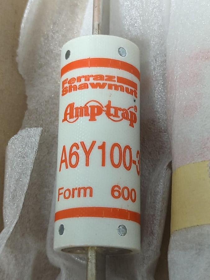 FERRAZ SHAWMUT,A6Y100-3,AMP TRAP 100 AMP FUSES BOX OF 5 NEW