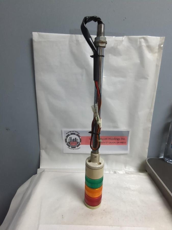 Used PATLITE,LES-A,STACK LIGHT RED/AMBER/GREEN PRE-OWNED