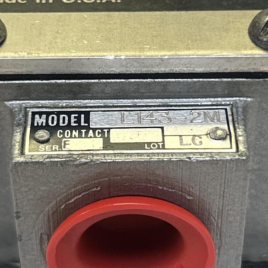 Used TELECANIQUE,L143-2M,LIMIT SWITCH