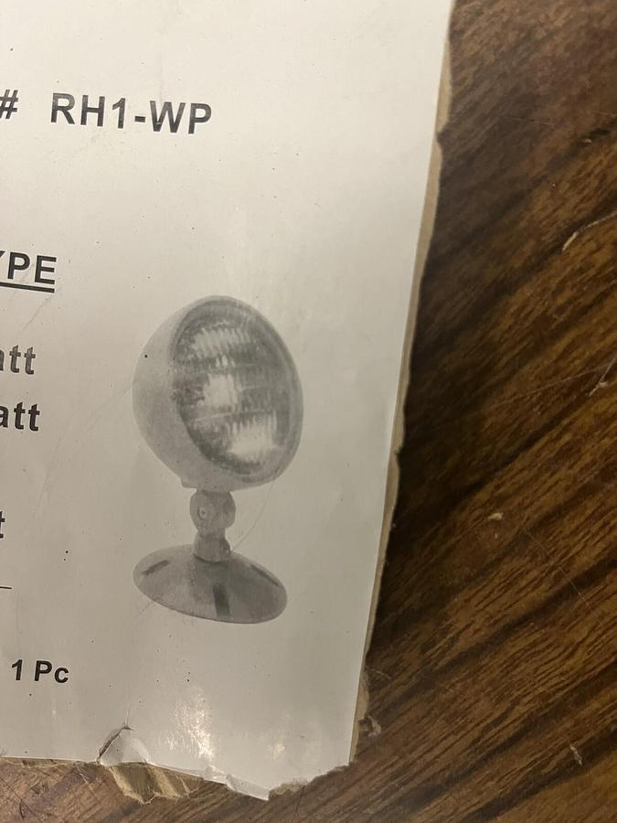 BEST LIGHTING,RH1-WP,6 VOLT 7.2 WATT WEATHERPROOF REMOTE HEAD LIGHT Lot OF 6