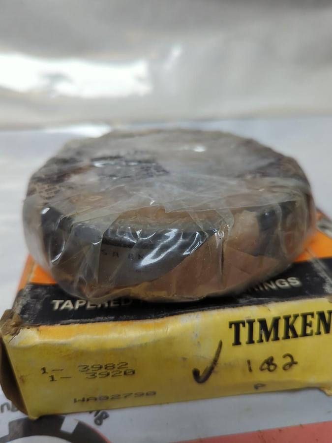 TIMKEN,3982-3920,ROLLER BEARING CONE & CUP ASSEMBLY 2-1/2 INCH BORE NOS