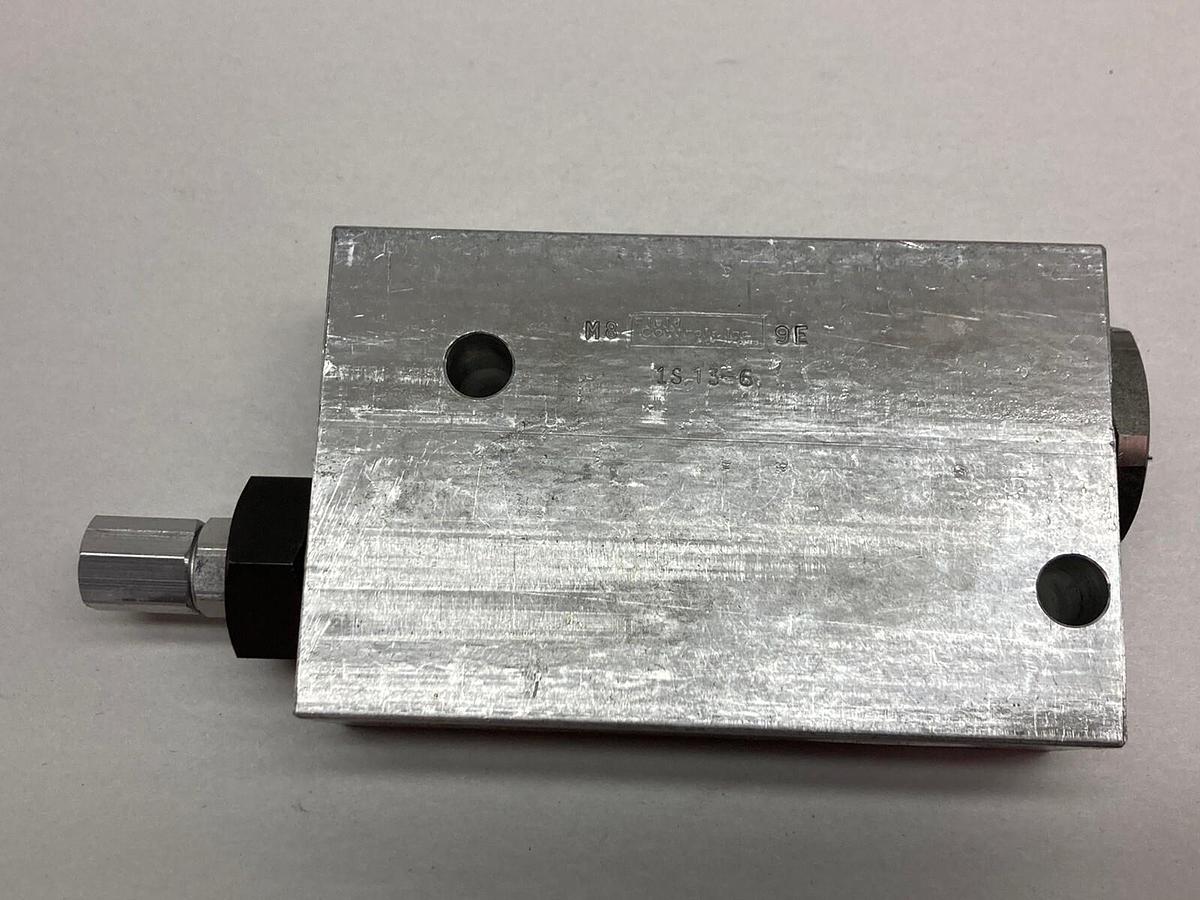 Used Fluid Controls,1S13-6,Regulating Fluid Pressure Valve