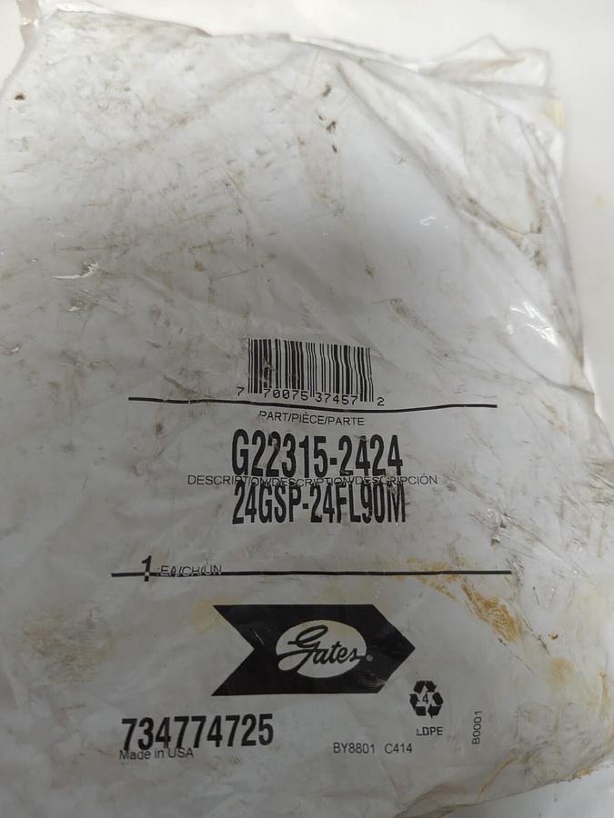 GATES,G22315-2424,HYDRAULIC HOSE FITTING NEW