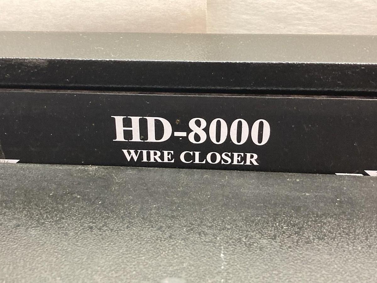 Used Rhin-O-Tuff,HD-8000,Wire Closer Wire Closing Module for Punch Binding Machine