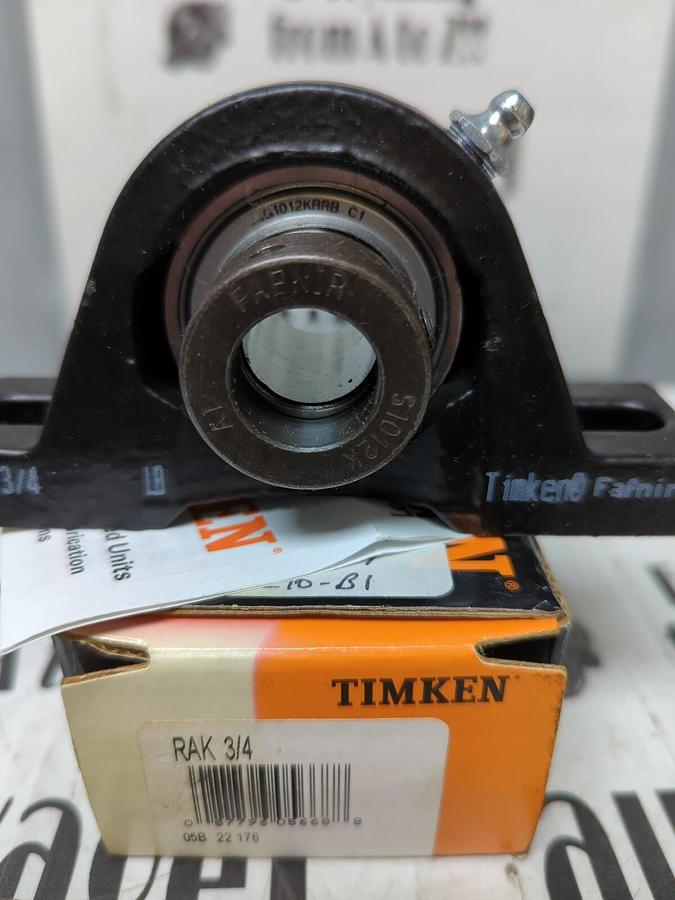 TIMKEN,RAK 3/4 INCH,PILLOW BLOCK BEARING ECENTRIC LOCK COLLAR NOS