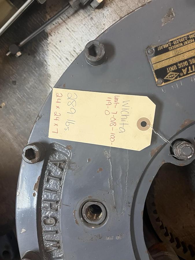 WICHITA DANA,7-018-100-119-0,AIR TUBE DISC CLUTCH UNIT