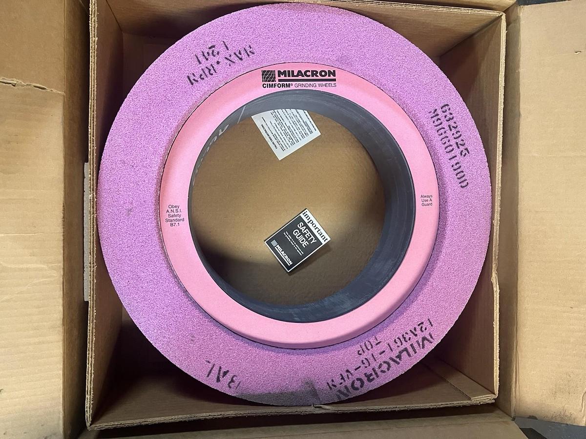 MILACRON,6329525,ABRASIVE GRINDING WHEEL 12A361-I6-VFM 20X6X12