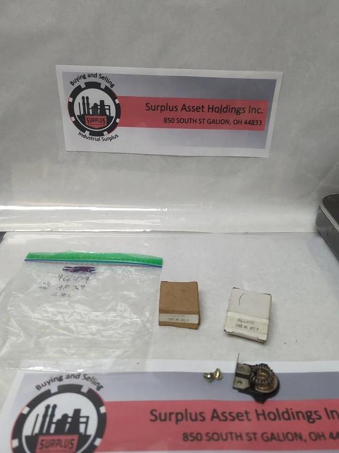 Used WESTINGHOUSE,966-479,TYPE MW OVERLOAD THERMAL HEATER RELAY LOT OF 2 NOS