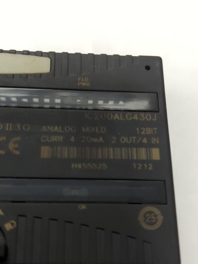 Used GE FANUC,IC200ALG430J,ANALOG MIXED MODULE PRE-OWNED