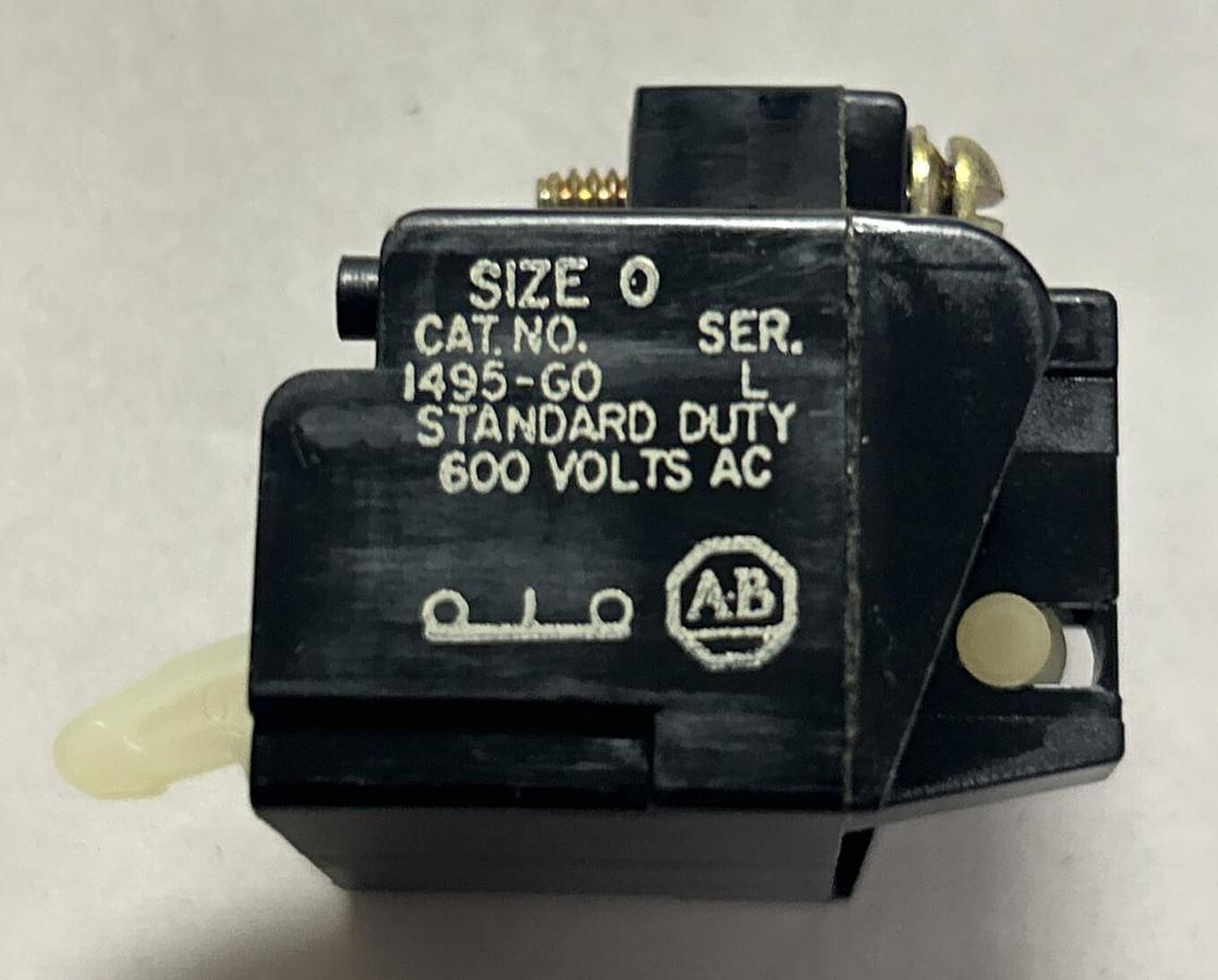 ALLEN BRADLEY,1495-G0,SER L AUXILIARY CONTACT LOT OF 5 NOS