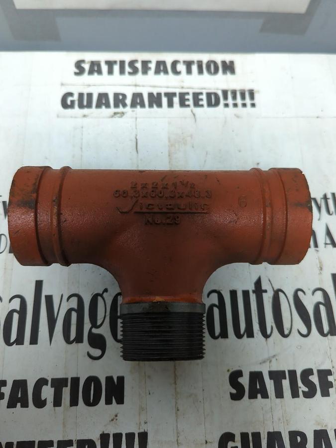 VICTAULIC,NO. 29,2 IN X2 IN X1-1/2 IN REDUCING TEE NOS