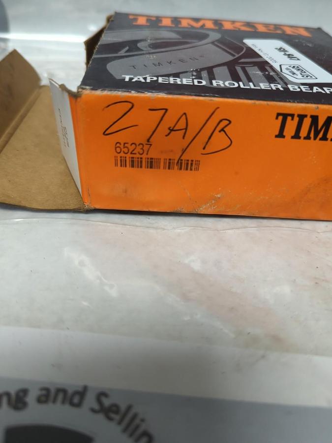 TIMKEN,65237,ROLLER BEARING CONE NOS