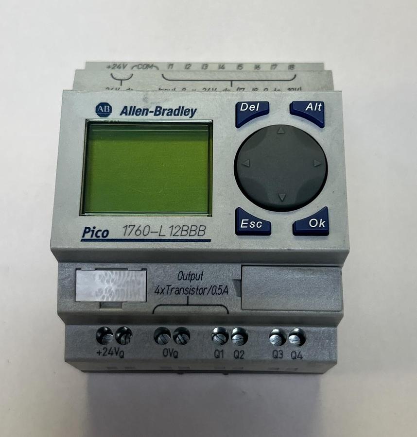 Used ALLEN BRADLEY,1760-L12BBB,PICO DC CONTROLLER