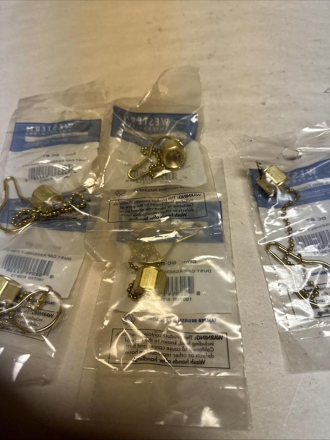 Used Western Enterprises,DC-B7,Dust Cap Assembly CGA-022 LOT of 5