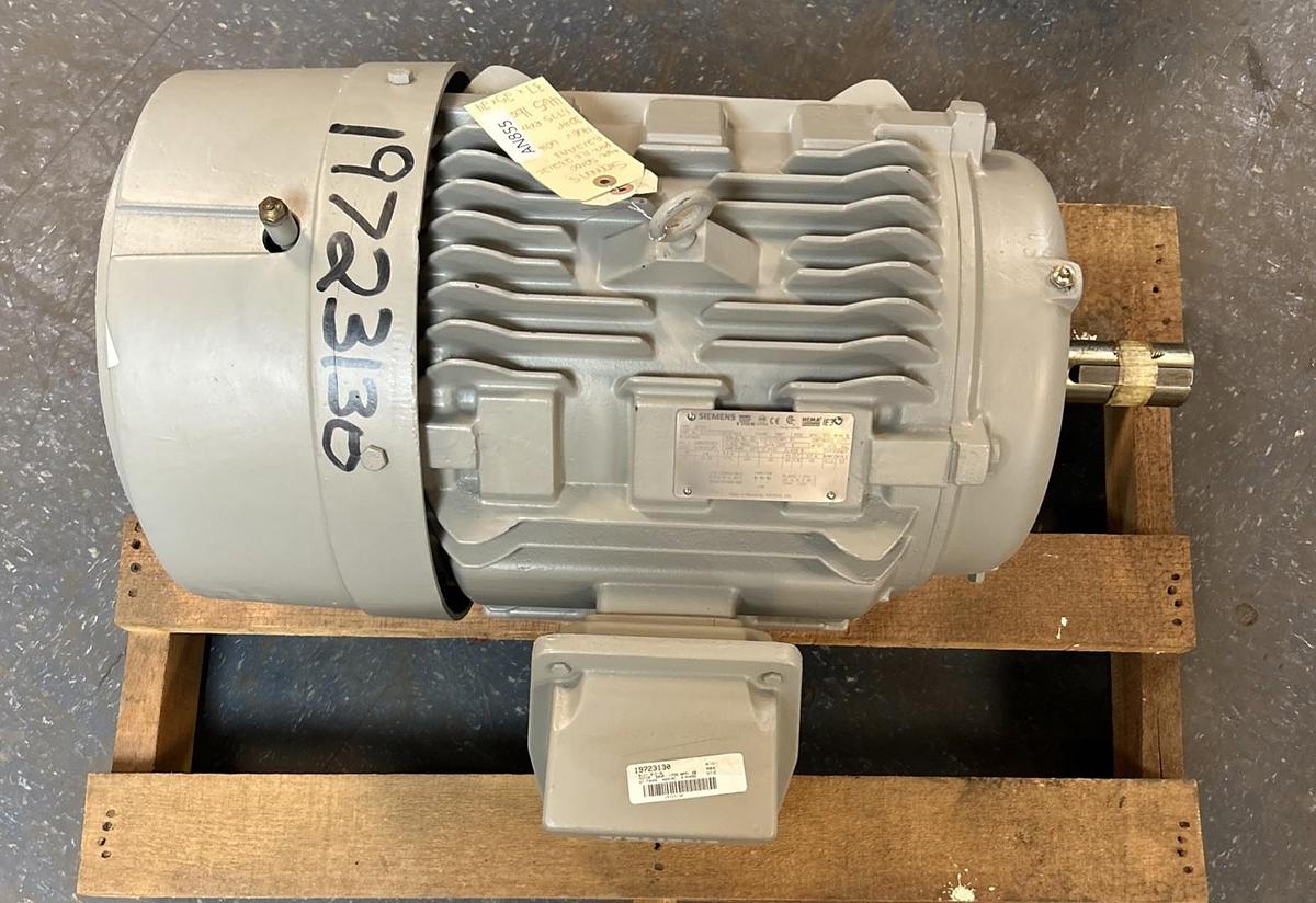 SIEMENS,1LE23212CB212AA3,MOTOR 30HP 1775RPM 460V 3PH 286T FRAME NOS