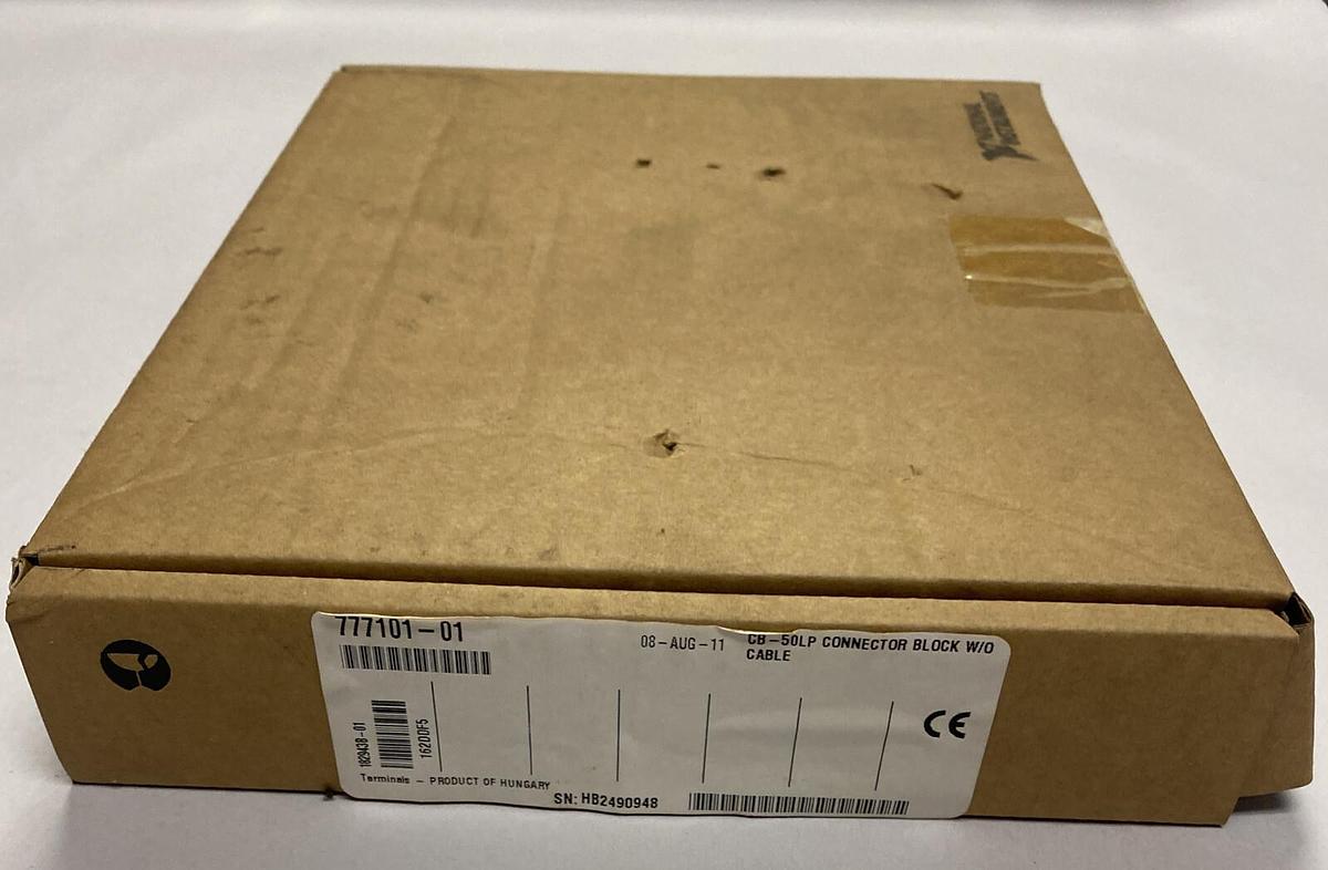 NATIONAL INSTRUMENTS,777101-01, TERMINALBLOCK CONNECTOR NEW