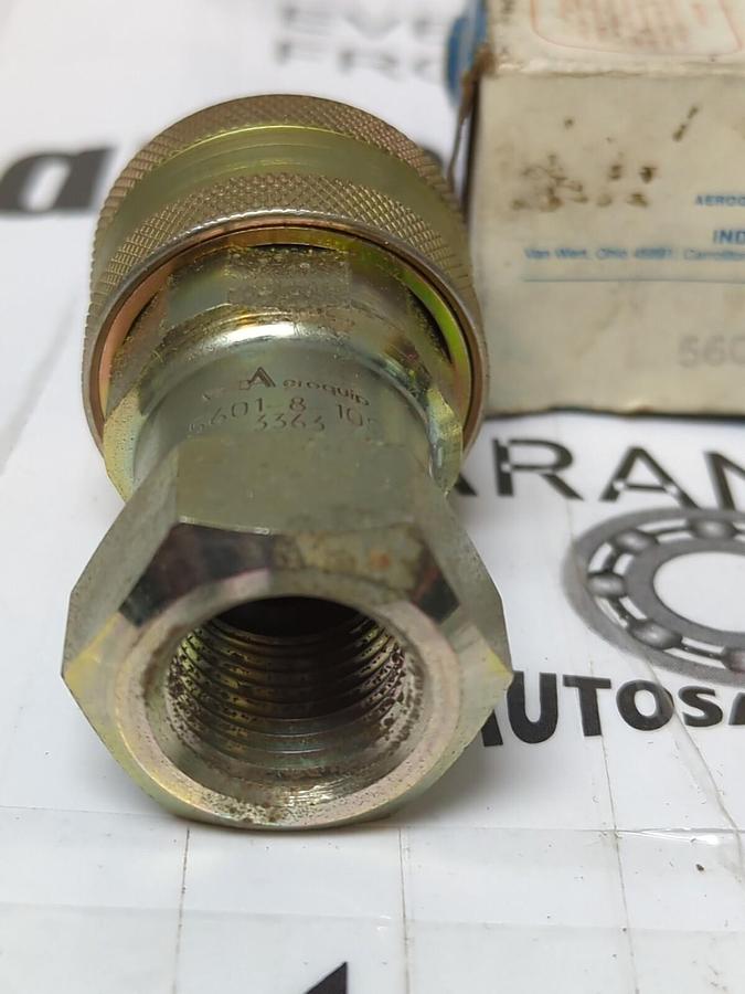 AEROQUIP,5601-8-103,QUICK CONNECT HOSE COUPLING 1/2 INCH 14 THREAD SIZE NOS
