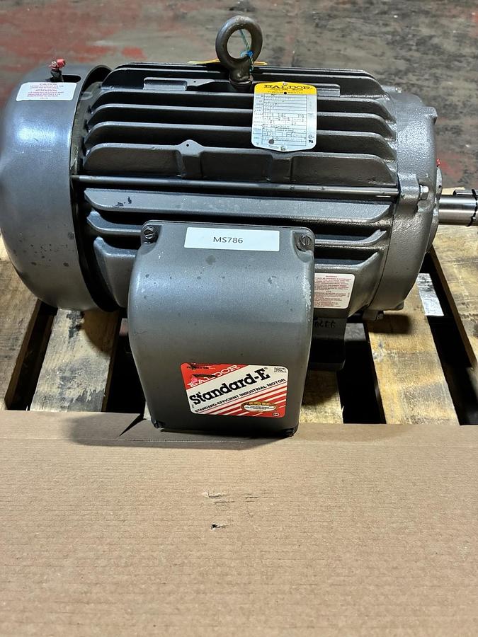 Used BALDOR,M4108T,AC MOTOR 30HP 3510 3PH 230/460V 286TS