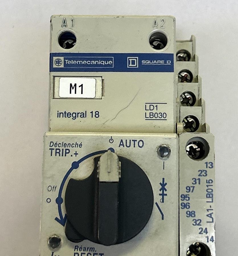 Used SQUARE D TELEMECANIQUE,LD1LB030B,MOTOR CONTROLLER