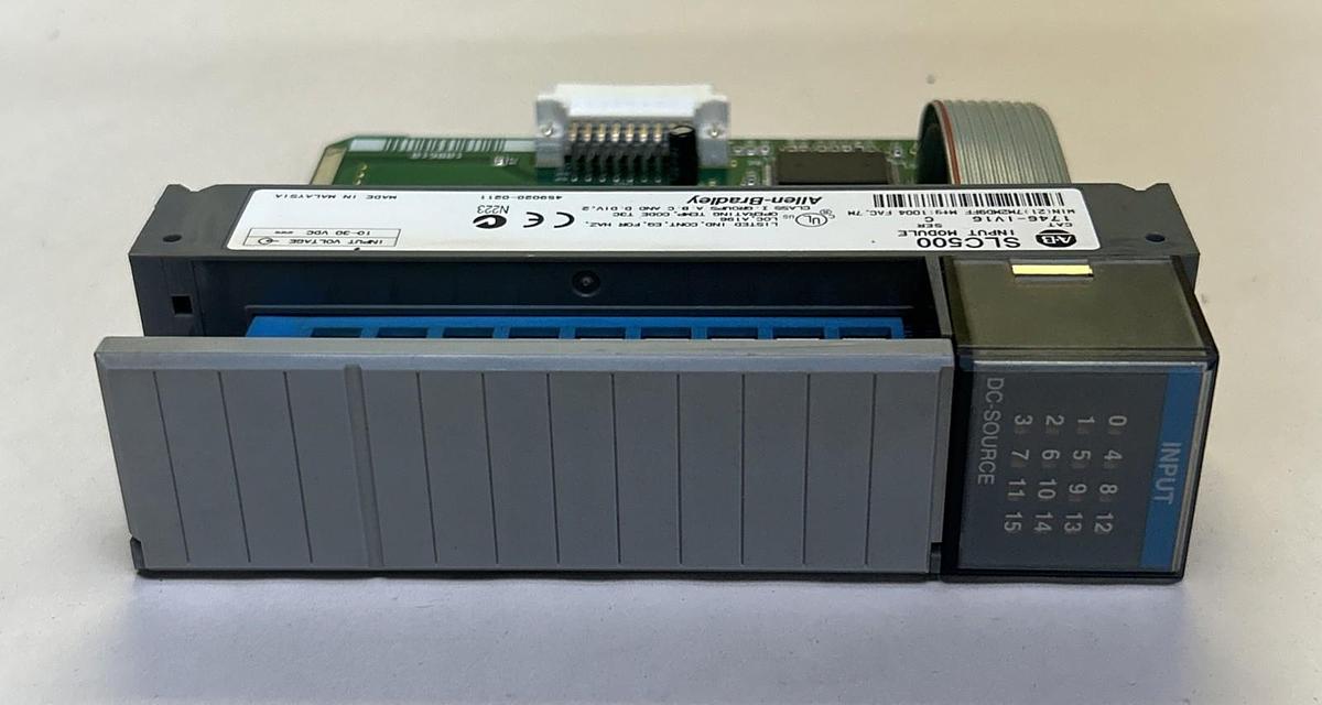 Used ALLEN BRADLEY,1746-IV16,SLC500 INPUT MODULE