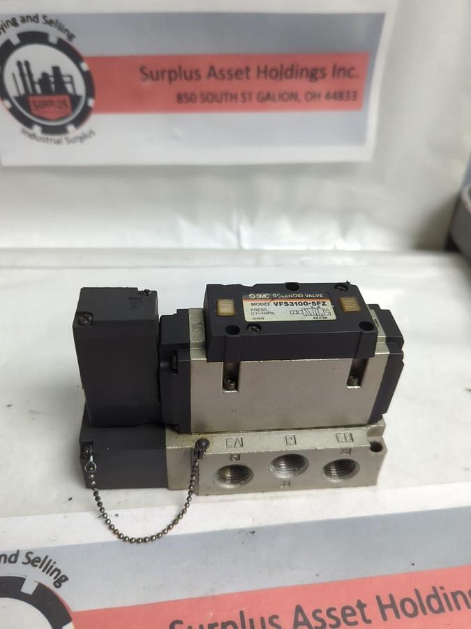 Used SMC,VFS3100-5FZ,SOLENOID VALVE PRE-OWNED