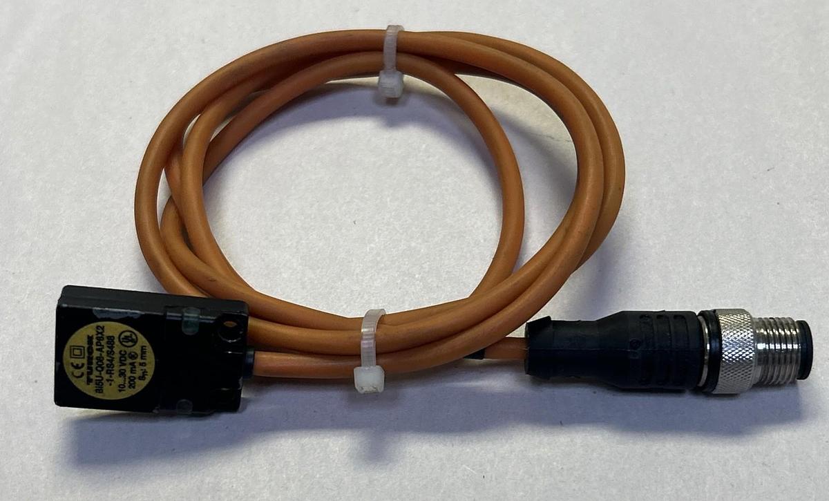 Used TURCK,BI5U-Q08-AP6X2-1-RS4/S488,PROXIMITY SENSOR