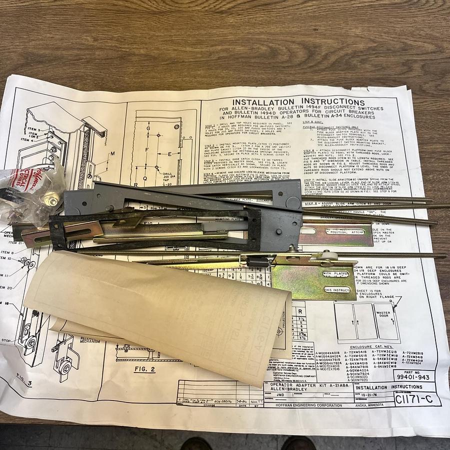 Hoffman,A-21ABA,Operator Adapter