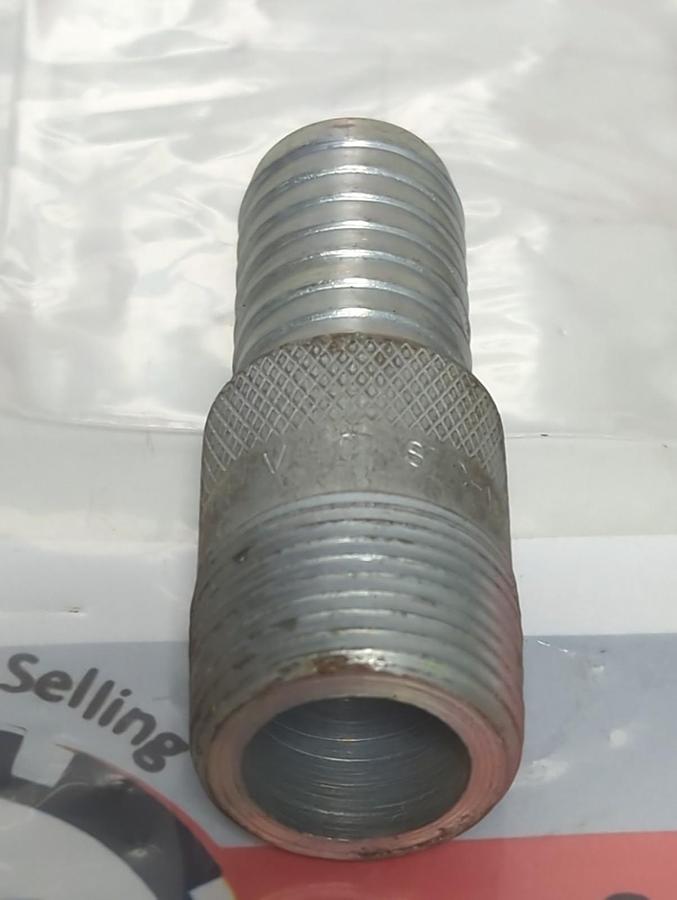 Used DIXON,STC-10,KING COMBINATION 1 INCH HOSE FITTING LOT OF 2 PRE-OWNED