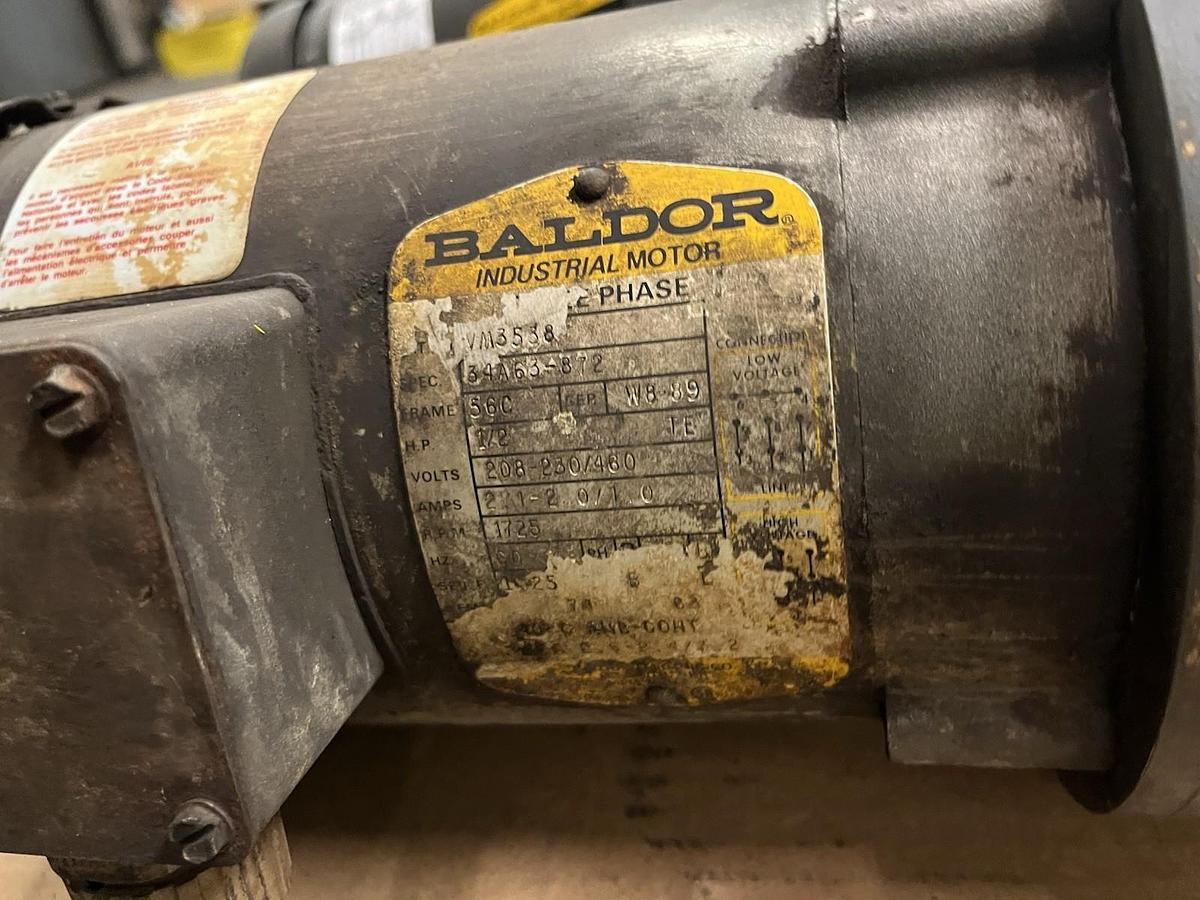 Used SHARPE,G-050,MIXER 1/2HP 3PH