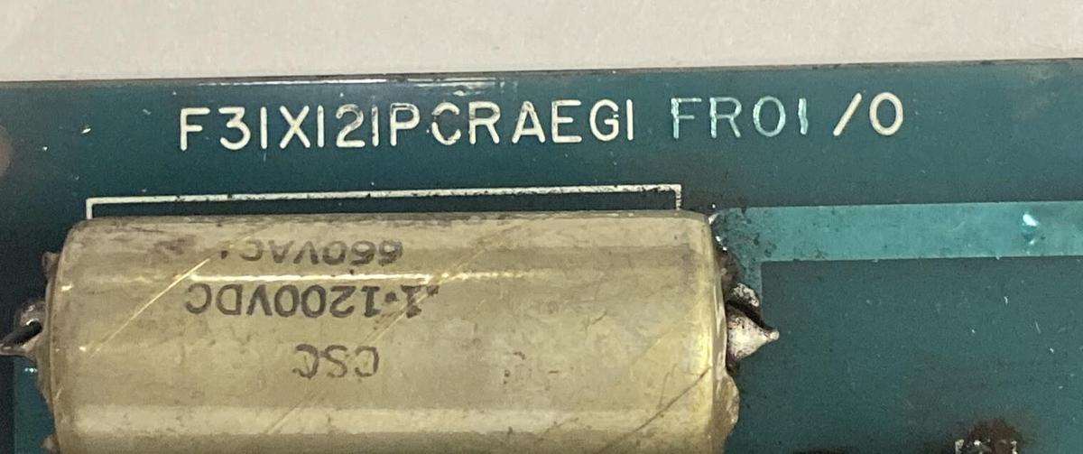 Used GENERAL ELECTRIC,F31X121PCRAEGI,APPLICATION CIRCUIT BOARD