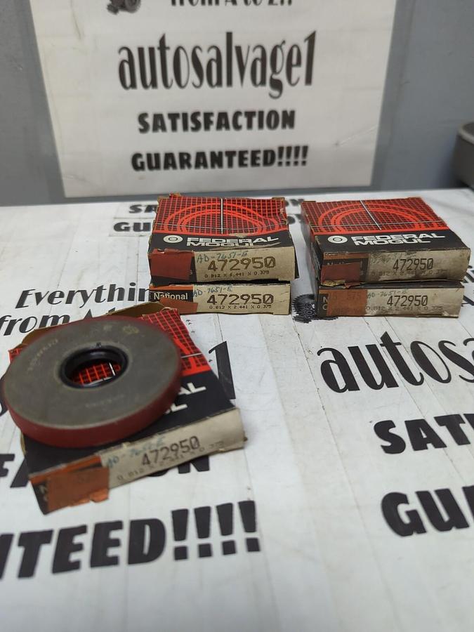FEDERAL MOGUL,472950,OIL SEALS 0.812X2.441X0.375 LOT OF 5 NOS