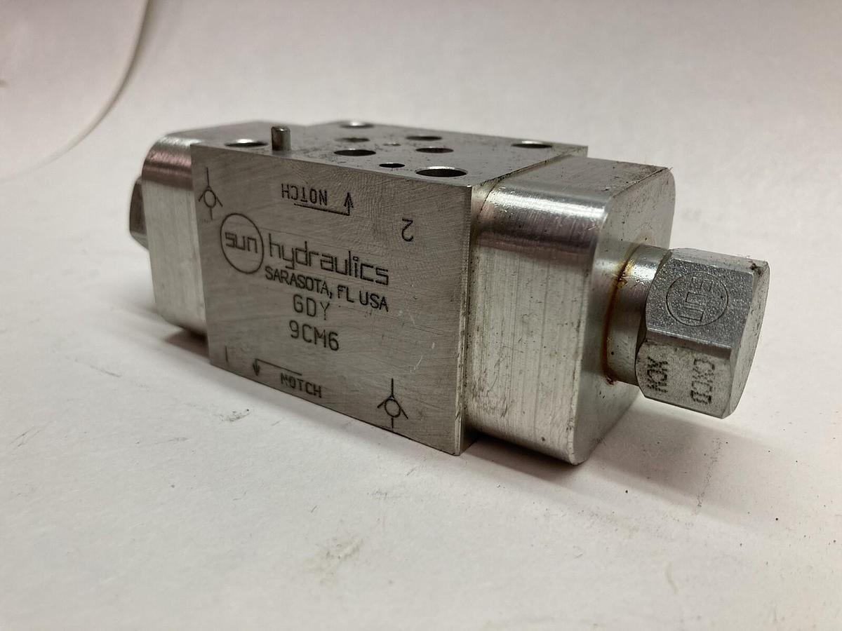 Used Sun Hydraulics,GDY 9CM6,Check Valve