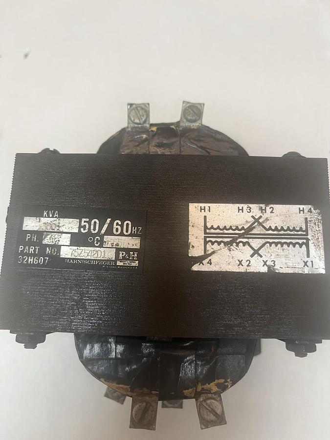 Used P&H,75Z542-D1,CONTROL TRANSFORMER 1PH 0.300KVA PRI 240/480V SEC 115/230V