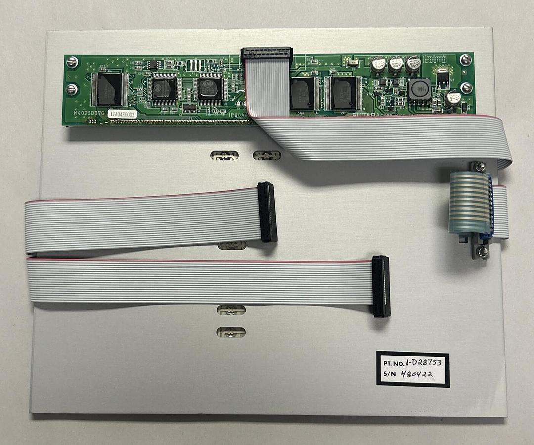 STOCK EQUIPMENT,1D28753,MICROPROCESOR CONTROLLER DISPLAY PANEL NOS
