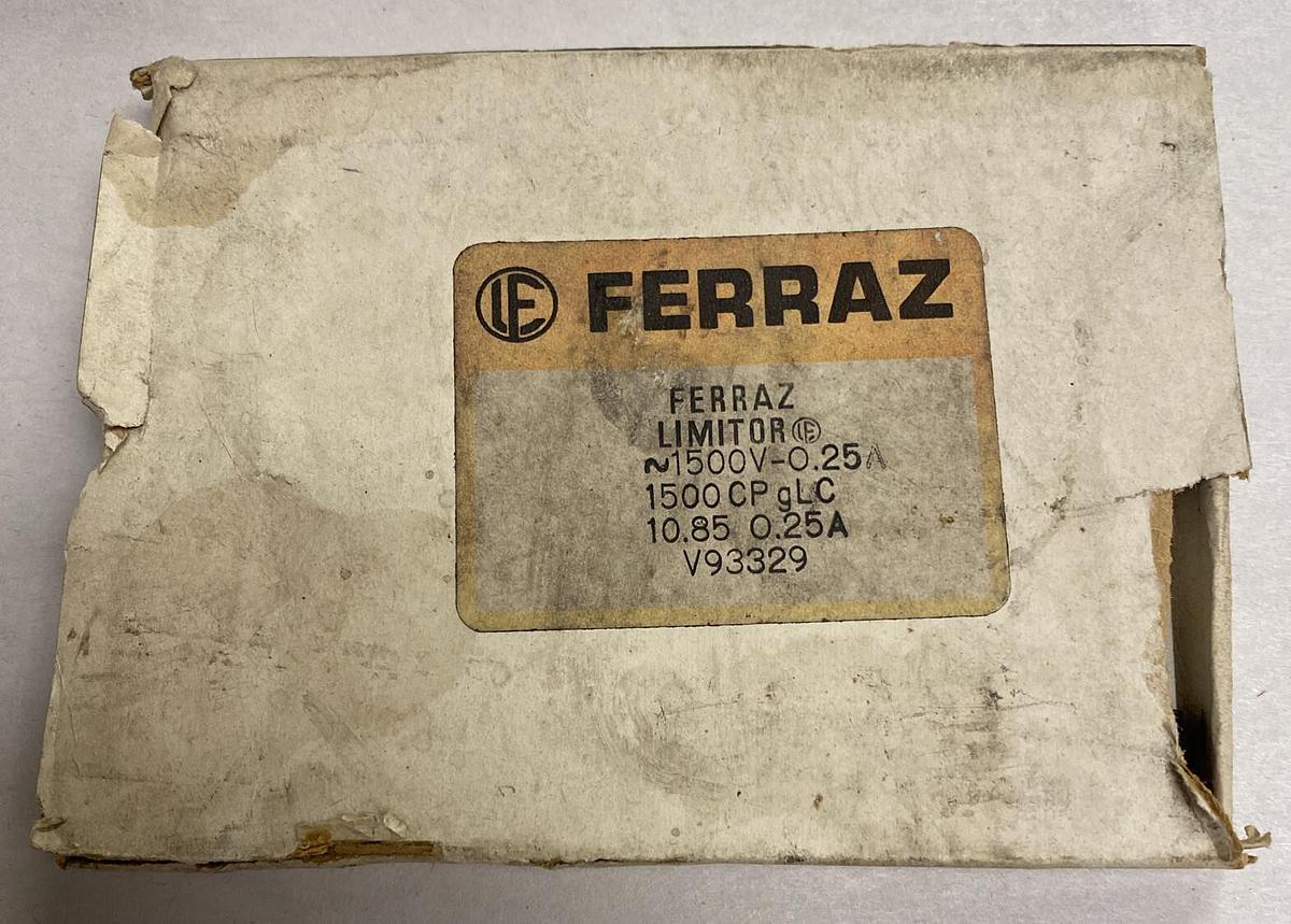 Ferraz Limitor,1500CP,Fuse Lot Of 10 NOS