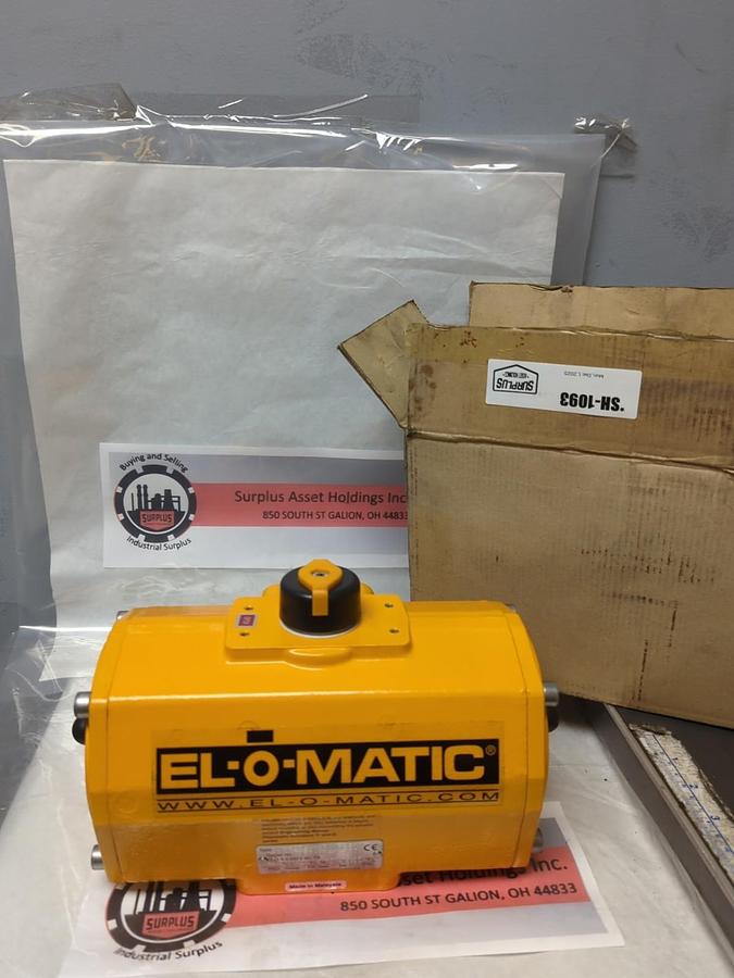 EL-O-MATIC,ED0200.U1A00A.22K0,PNEUMATIC VALVE ACTUATOR 8 BAR 116 PSI NOS