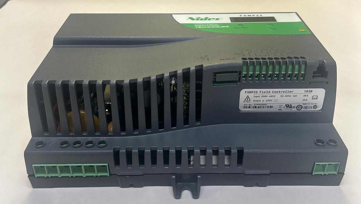Used NIDEC CORP CONTROL TECHNIQUES,FXMP25,FIELD CONTROLLER