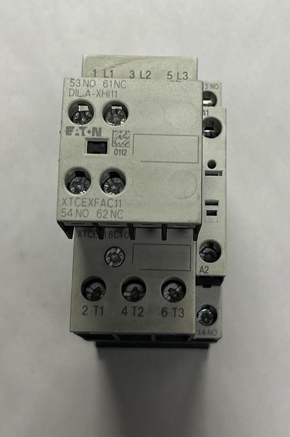Used EATON,XTCE018C10,CONTACTOR