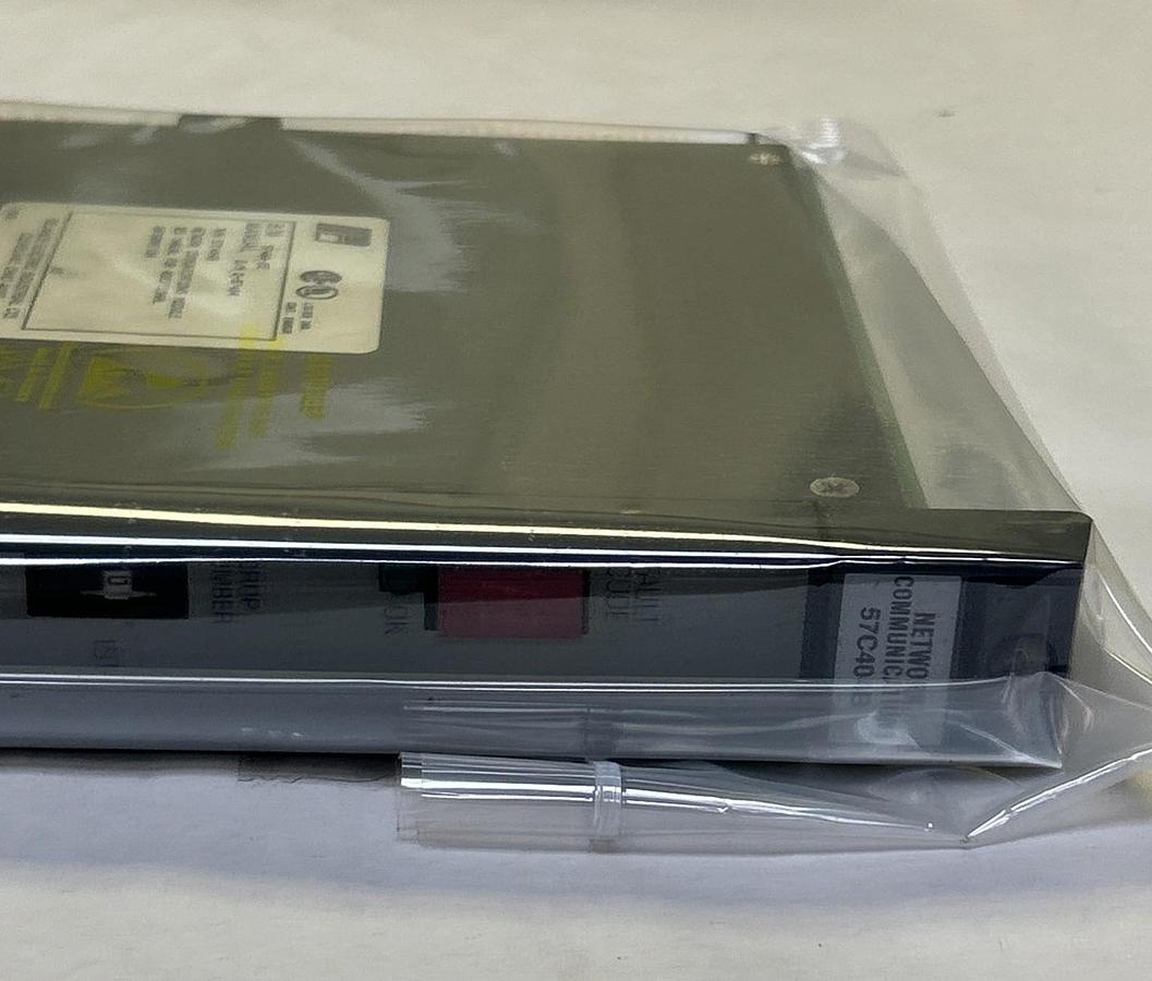 Used RELIANCE ELECTRIC,57C404B,NETWORK COMMUNICATIONS MODULE