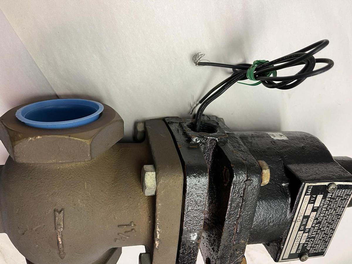 MAGNATROL,F35AR26-G,SOLENOID 1-1/2" VALVE 120V 50PSI