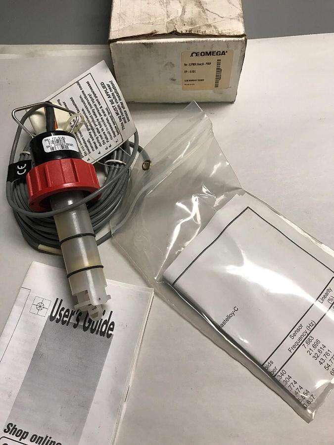 Omega,FP-5101,Paddlewheel Flow Sensor