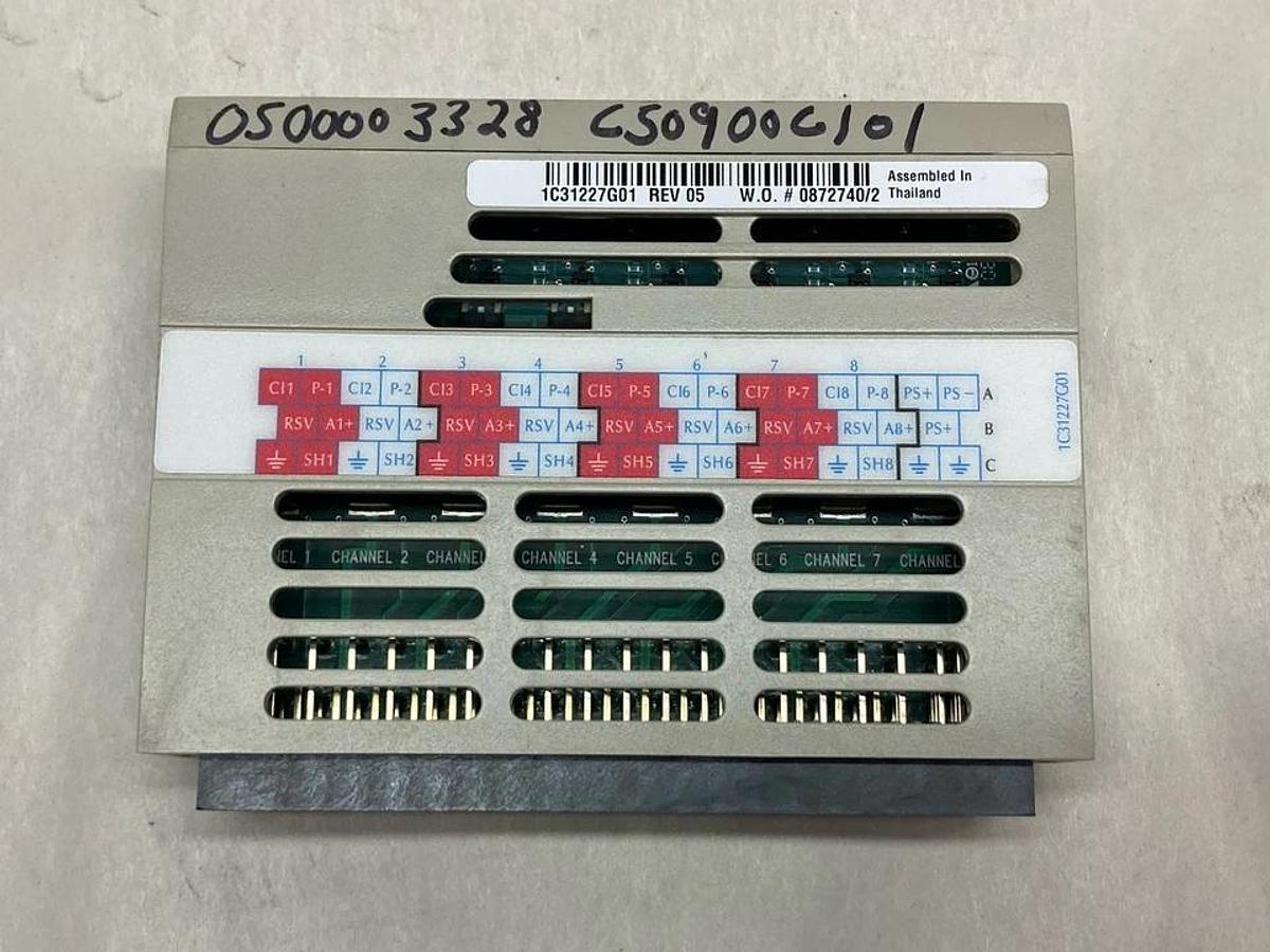Used Ovation,1C31227G01,Analog Input Module