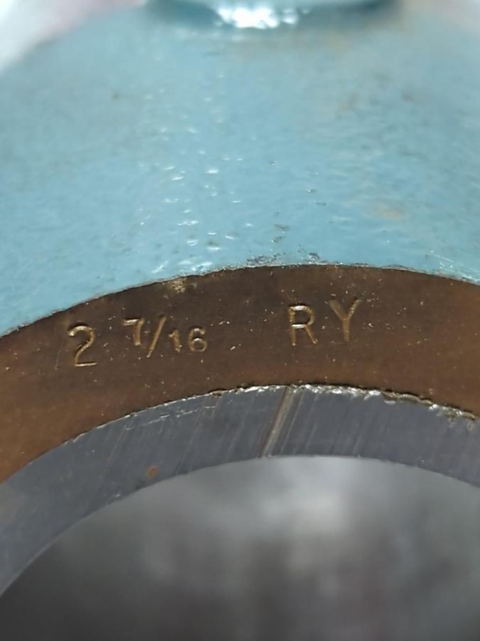 Used DODGE,0061956,PLAIN BEARING PILLOW BLOCK 2-BOLT BASE 2-7/16 INCH BORE PRE-OWNED