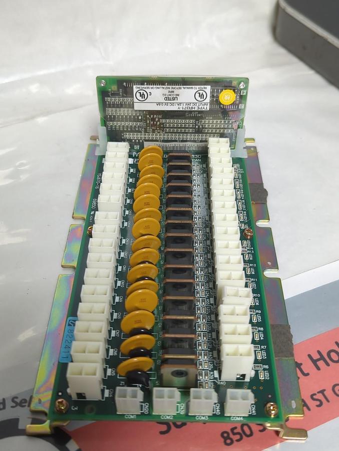 Used MAZAK,D65UB004830-HR371-Y,PC BOARD INPUT DC 24V 1.2A/DC 5V 0.6A PRE-OWNED