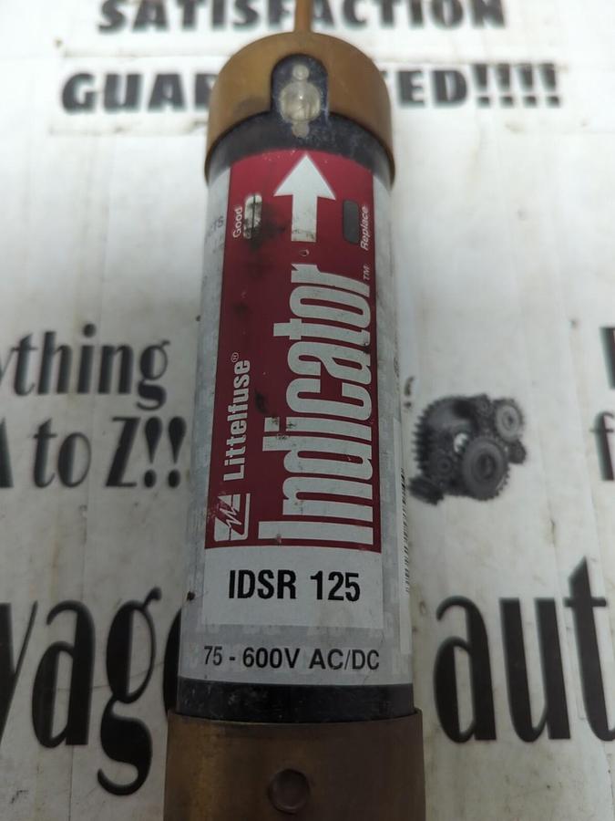 LITTELFUSE,IDSR 125,INDICATOR FUSE NOS