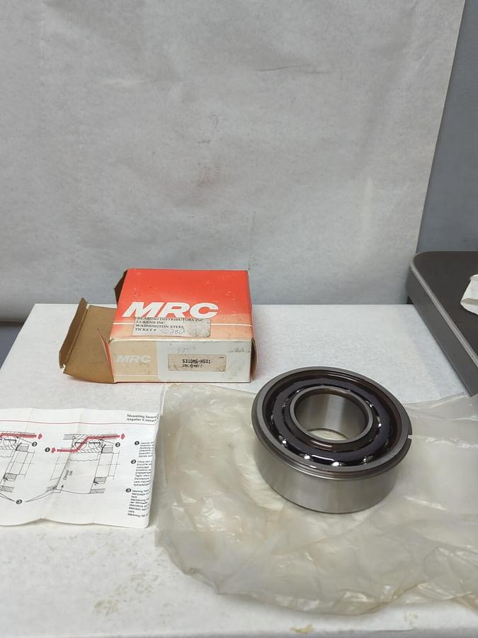 MRC,5310MG-H501,DOUBLE ROW ANGULAR CONTACT BEARING 50MM BORE NOS